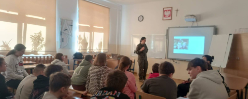Spotkanie z Panią Major